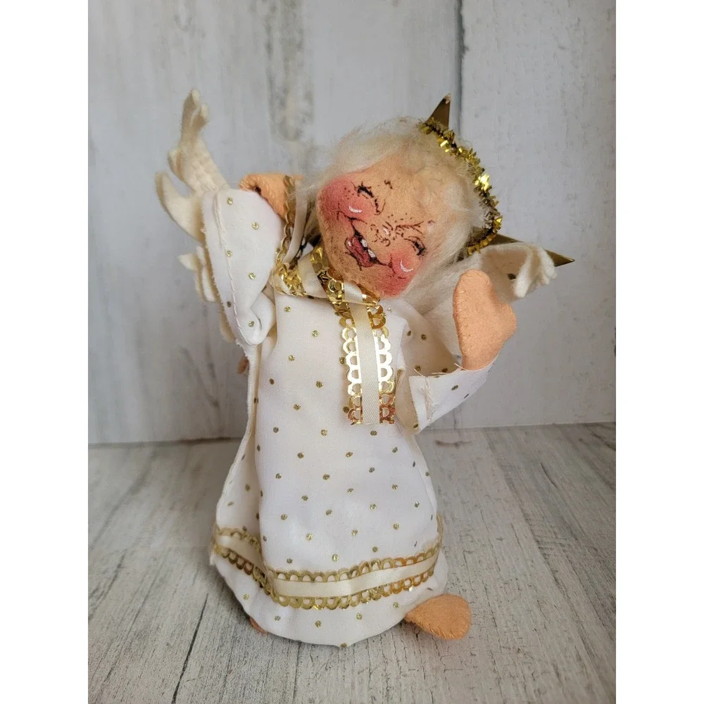 Annalee angel girl star mobility doll vintage Xmas unique home decor